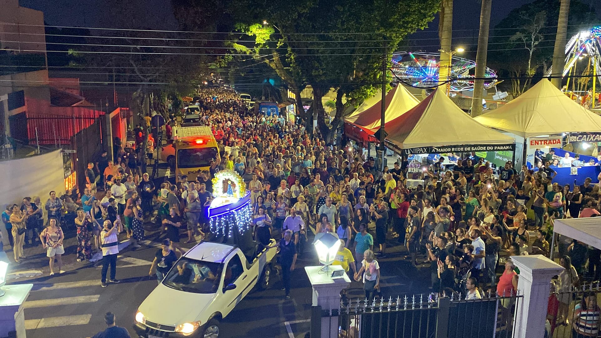 40 mil pessoas passam pelo Santuário de Londrina na Festa da Padroeira